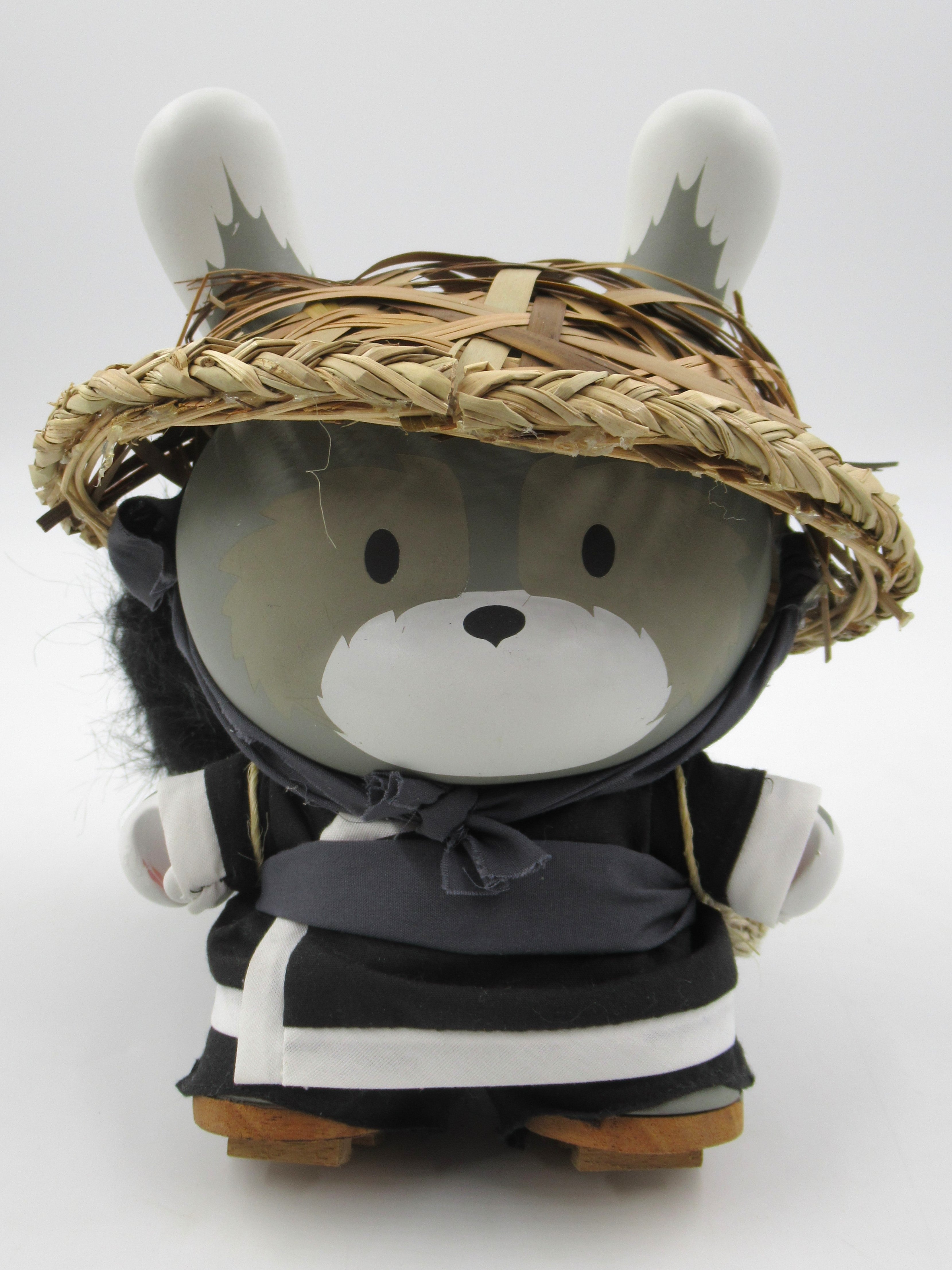 HUCK GEE Spearboy Ninja 8" Dunny - Kidrobot Artist Signed Designer Art Toy